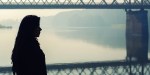 DEPRESSED WOMAN BRIDGE
