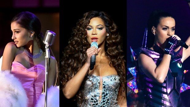 BEYONCE,ARIANA GRANDE;KATY PERRY