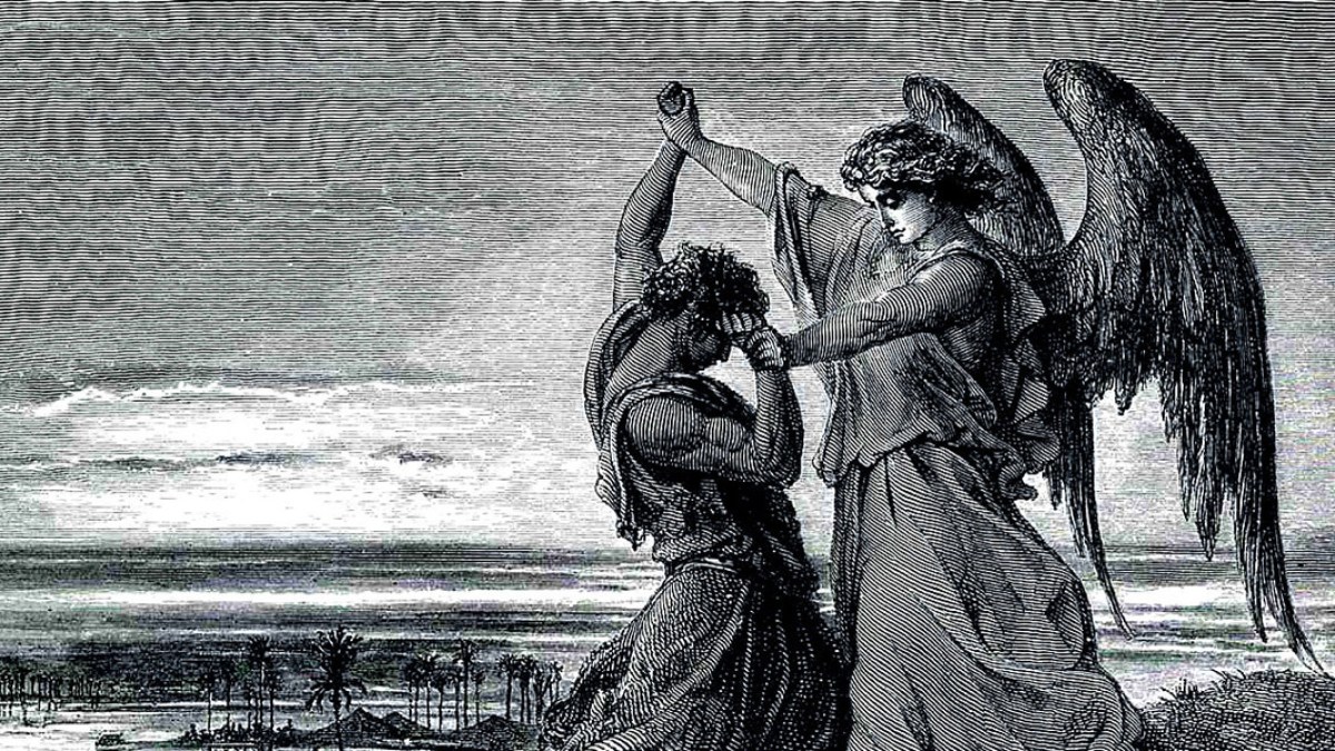 JACOB WRESTLES WITH THE ANGEL