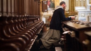 FRIAR PRAYING