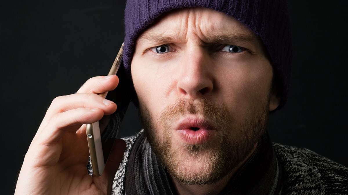 MAN ON PHONE