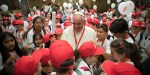 POPE FRANCIS;CHILDREN;EARTHQUAKE