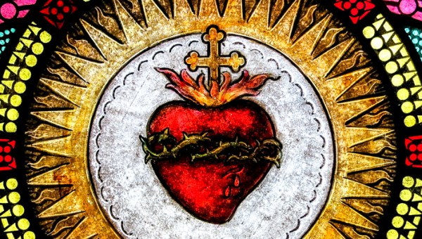 SACRED HEART OF JESUS,STAINGLASS
