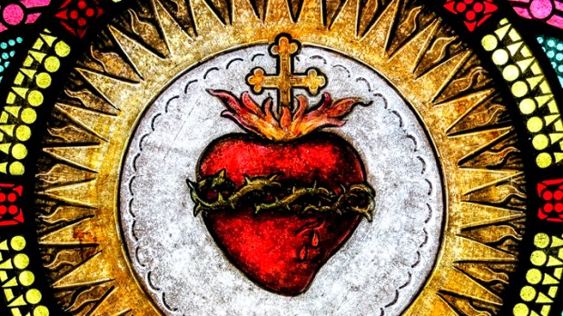 SACRED HEART OF JESUS,STAINGLASS