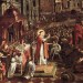 St. Anthony and the mule who knelt down before the Eucharist
