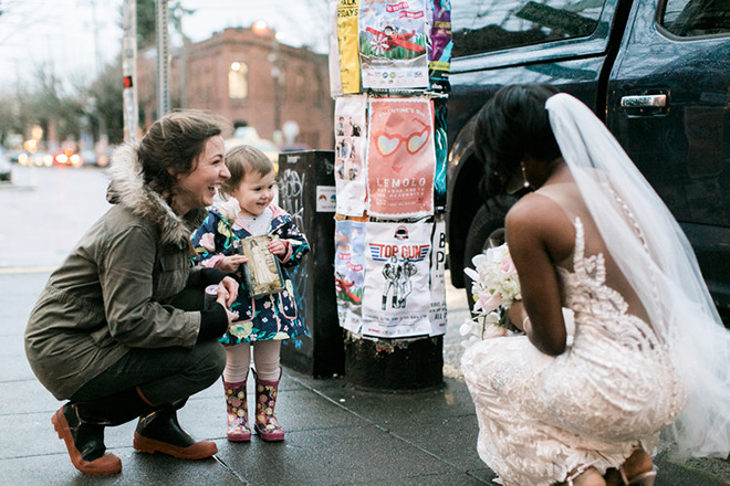 Bride mistaken as Bride