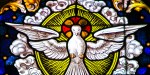 DOVE IN STAINGLASS