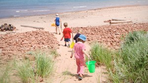 Kids at the Beach