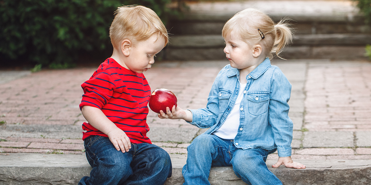 Children Sharing