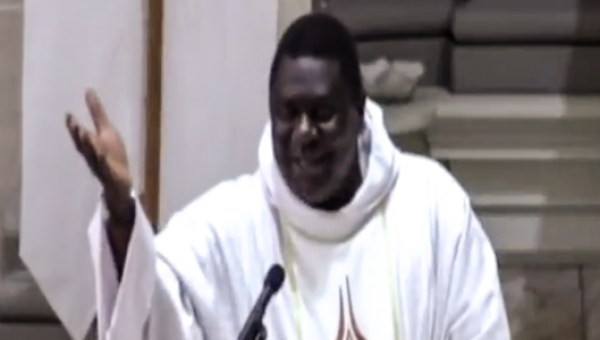 FR PIUS DURING HOMILY