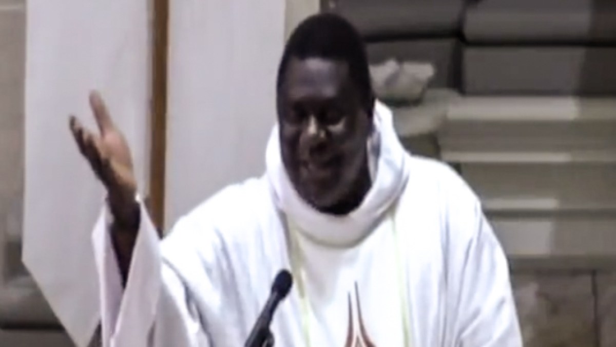 FR PIUS DURING HOMILY