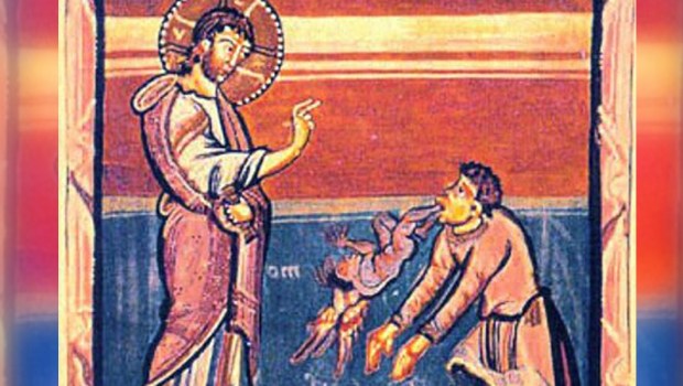 JESUS AND THE GADARENE DEMONIAC,MIRACLE OF THE SWINE