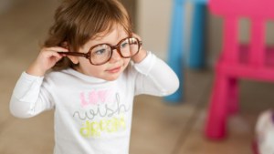 Little Girl Wearing Glasses