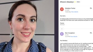 MADALYN PARKER EMAIL, MENTAL HEALTH