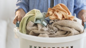 Man doing Laundry