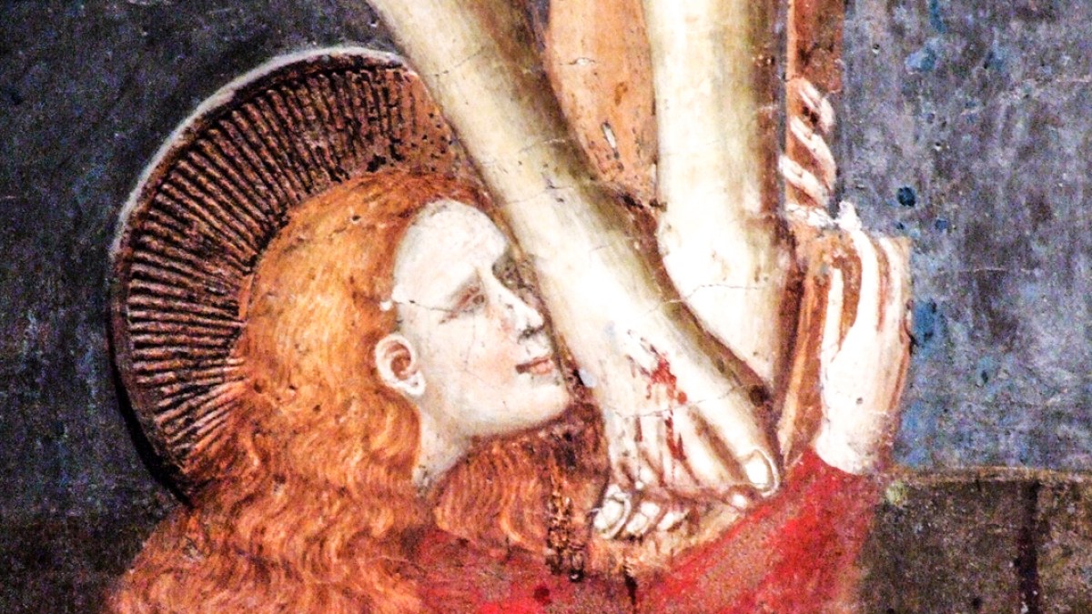 MARY MAGDALENE;FEET OF JESUS;CFROSS