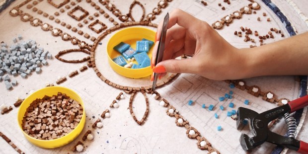 MAKING MOSAIC