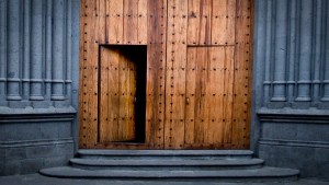 OPEN CHURCH DOOR