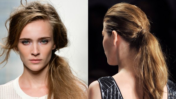 Messy Ponytail Styles