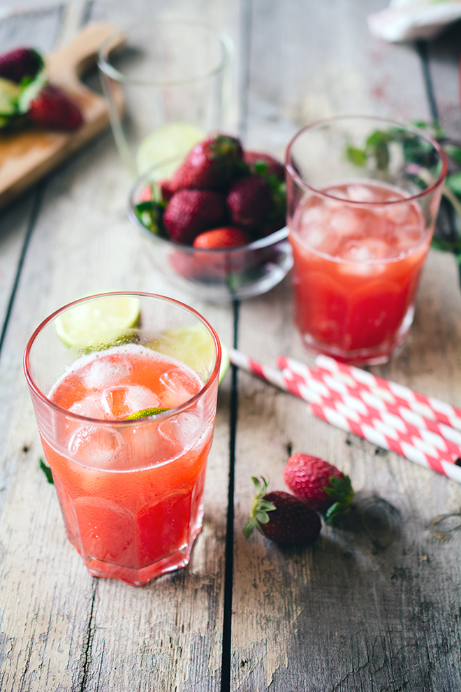 Strawberry Lemonade Sangria