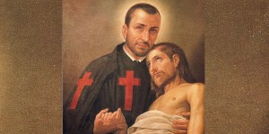 Was the Red Cross inspired by a Catholic saint?