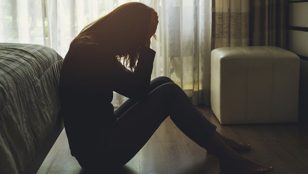 UPSET WOMAN