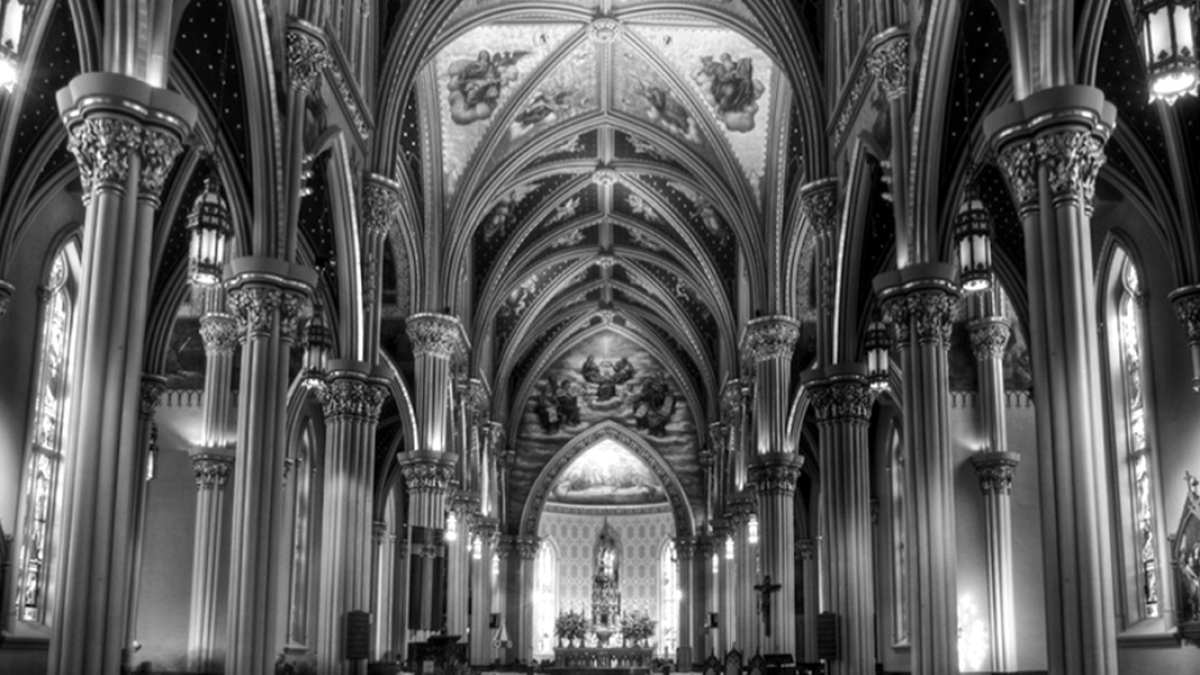 WEB3 UNIVERSITY OF NOTRE DAME BASILICA CATHEDRAL COLLEGE CATHOLIC CAMPUS Jim Crotty CC