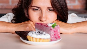 Woman and Desserts