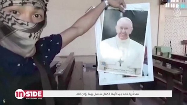 ISIS video threatens Pope Francis