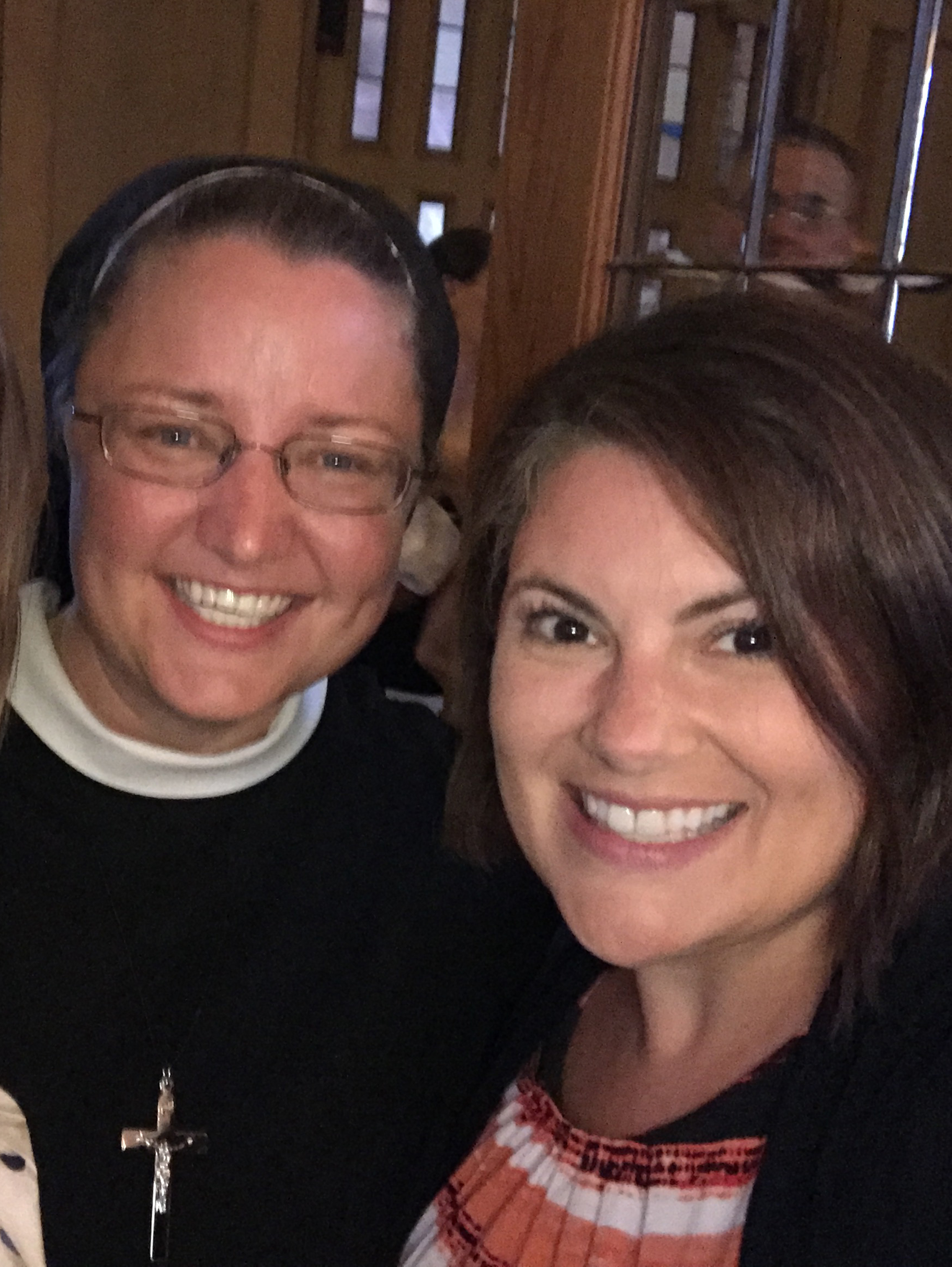 SISTER JOHN MARY,JILL COPELAND