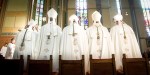 A ROW OF BISHOPS