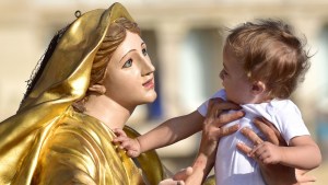 VIRGIN STATUE CHILD