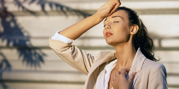 Woman in Summer Heat