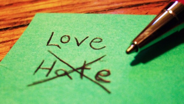 LOVE VS HATE NOTE