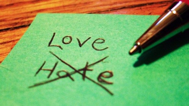 LOVE VS HATE NOTE