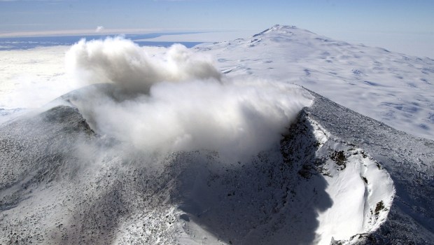 ANTARCTIC VOLCANO