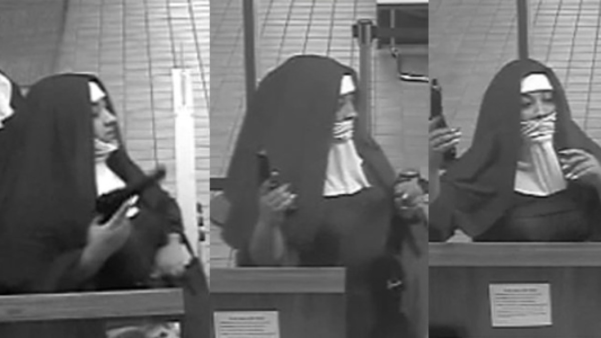 NUNS,ROBBERY