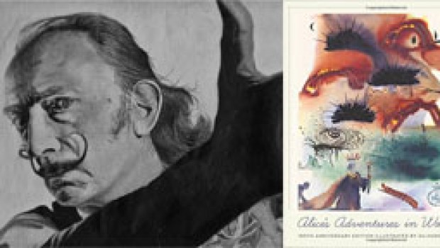 SALVADOR DALI,ALICE AND WONDERLAND