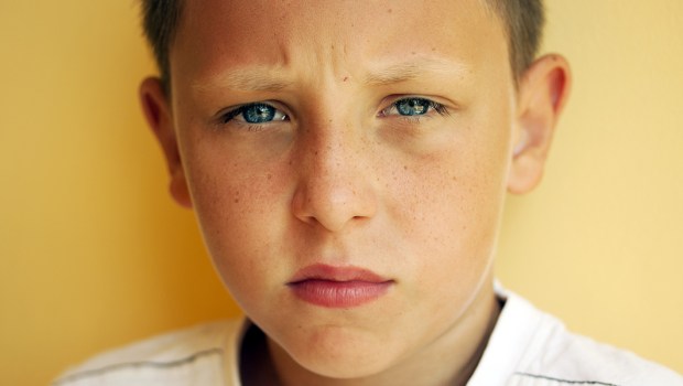 YOUNG BOY,SAD