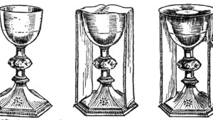 CHALICE,PURIFICATOR,PATEN