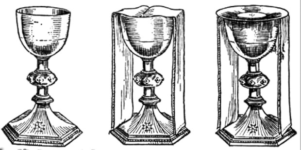 how to make a chalice veil