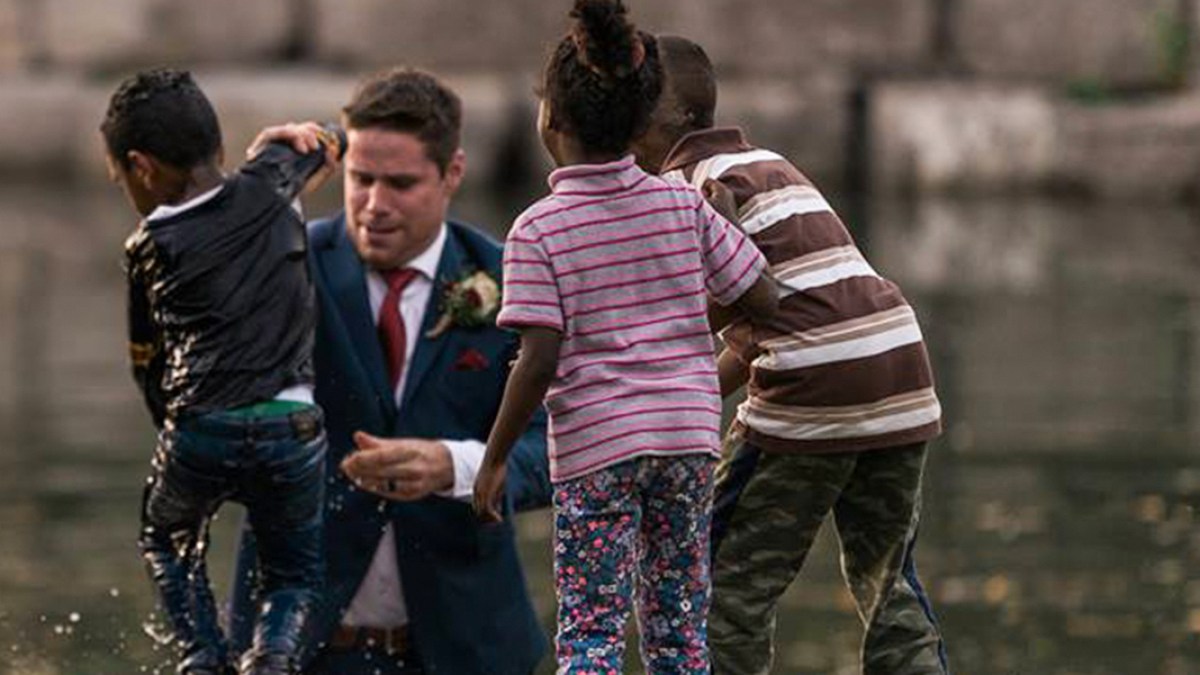 Clayton Groom Saves Child