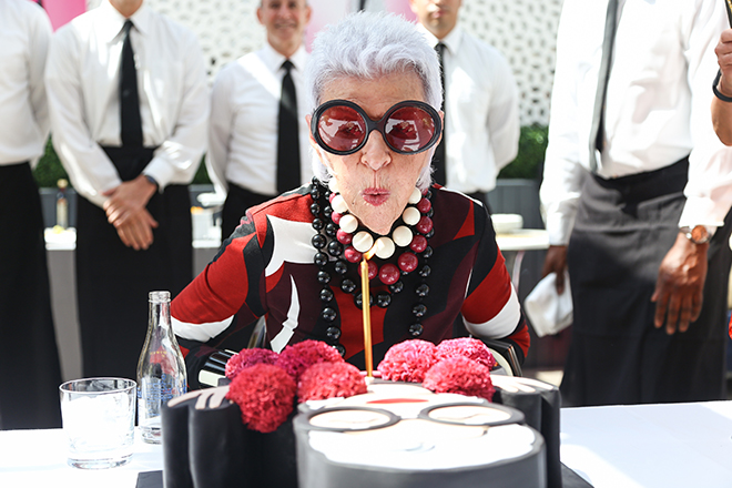 Iris Apfel 95th Birthday