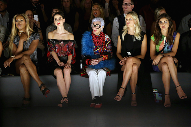 Iris Apfel Fashion Show