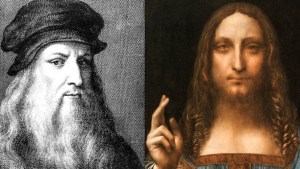 LEONARDO DA VINCI, LOSTJESUS PAINTING