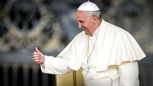 POPE,THUMBS UP