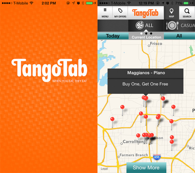 Tango Tab App