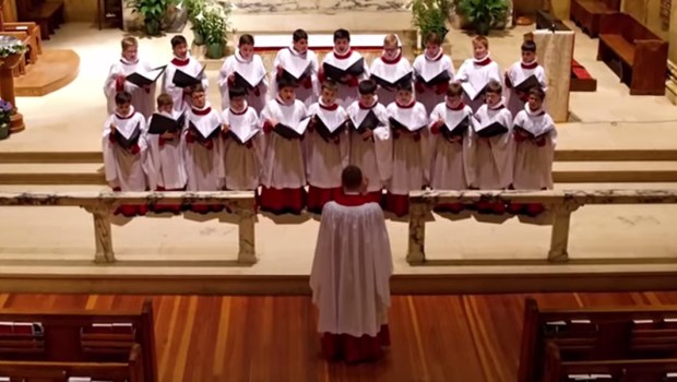 THE BOYS OF ST PAULS CHOIR SCHOOL