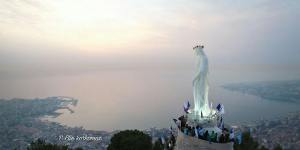 This Lebanese shrine to Mary is where she waited for Jesus on his visit to Tyre and Sidon