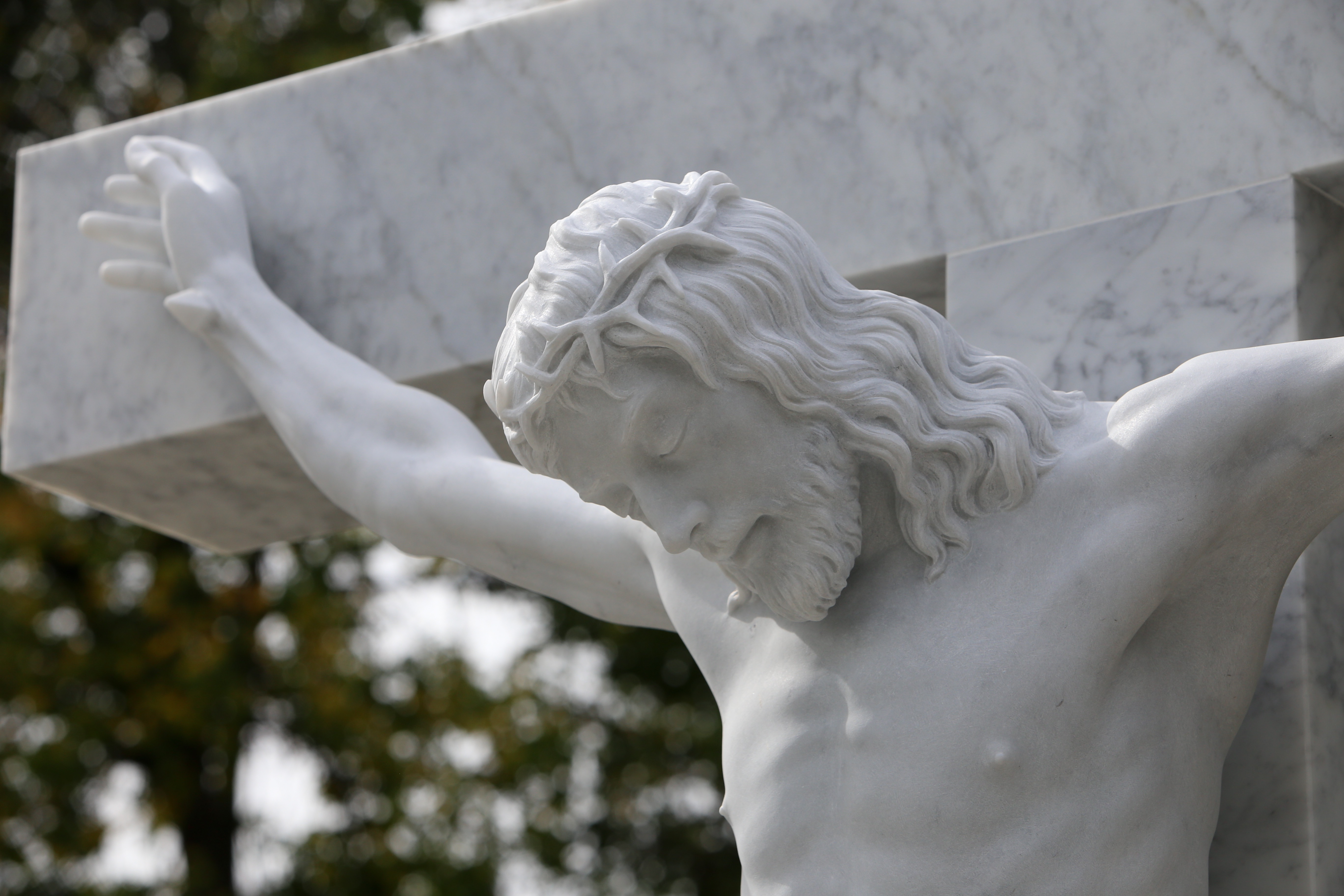 MARBLE STATUE OF JESUS